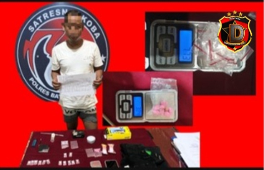 Tim Kuda Hitam Satresnarkoba Polres Batanghari Berhasil Ungkap Peredaran Gelap Narkotika di Desa Terusan