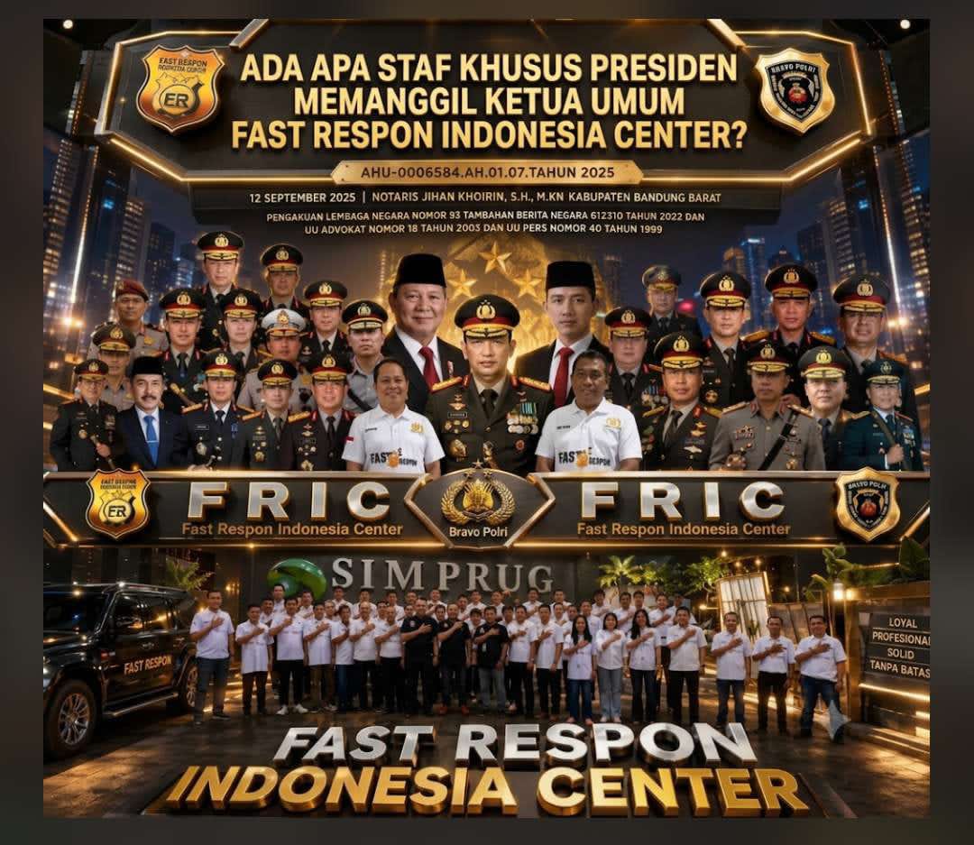 Staf Khusus Presiden Panggil Ketum FRIC, Ada Apa?